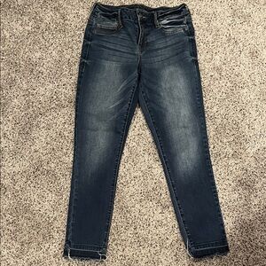 Maurices Dark Blue Skinny Jeans
